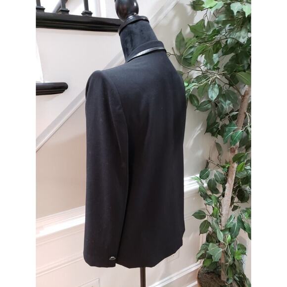 DIANA Women's Black Long Sleeve Single Breasted One Button Blazer Jacket Size M - Picture 6 of 12